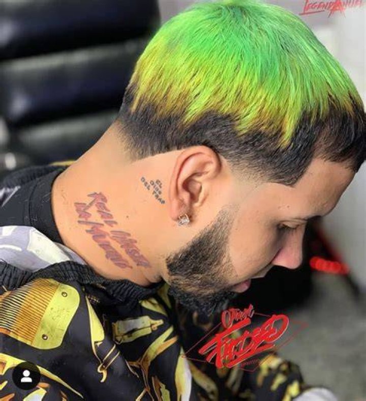 16+ anuel aa haircut MahomedConnah
