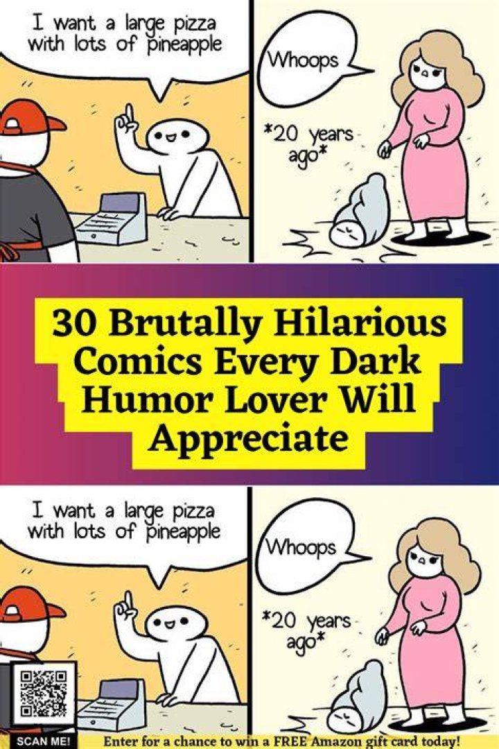 20 Brutally Hilarious Comics That Are Only For People With A Dark Sense