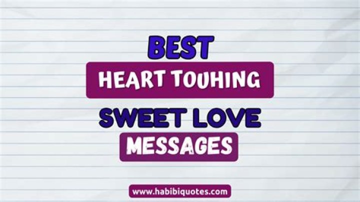 50 Sweet Love Messages for Him » True Love Words