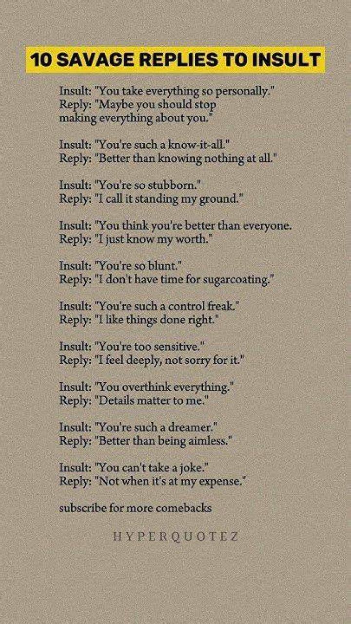 A Savage Guide To Insulting Your Friends