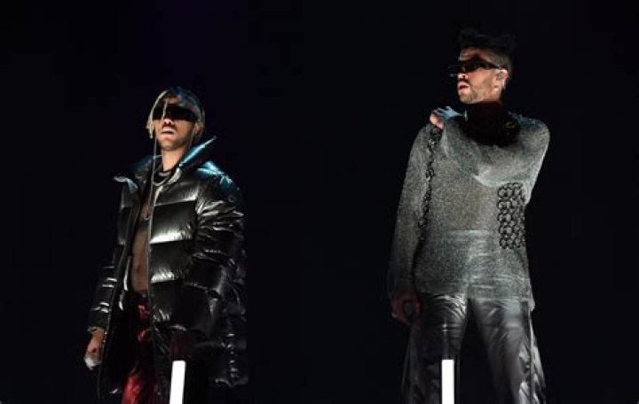 Bad Bunny joined by Jhay Cortez for 'Dákiti' performance at Grammys