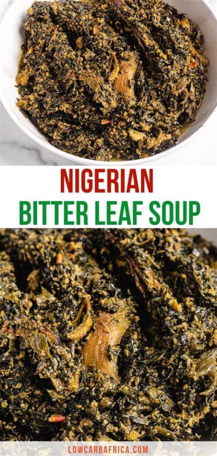 Bitter Leaf Soup Low Carb Africa
