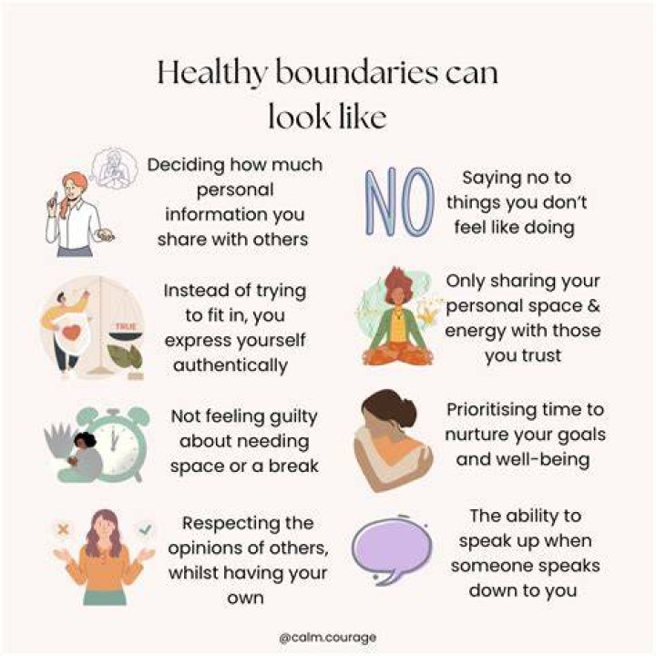 Boundaries keep you healthy and emotionally independent