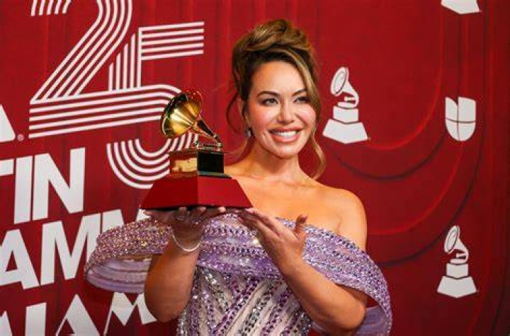 Chikis Rivera poses with her boyfriend&rsquo;s back and celebrates her