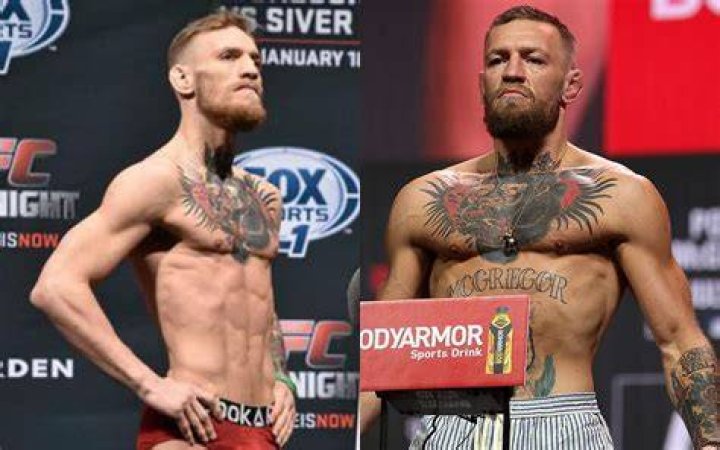 Conor McGregor weight cut photos How the Irishman looked while making