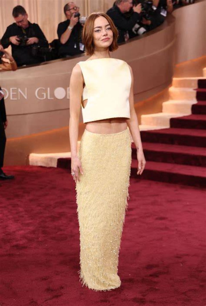 Emma Stone Golden Globe Awards in Beverly Hills 01/08/ 2017 &bull; CelebMafia