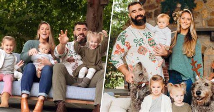 Exclusive Jason Kelce shares his adorable holiday card with wife Kylie