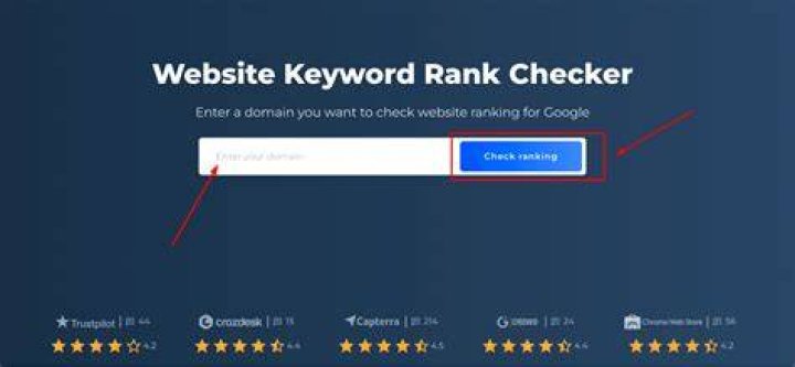 FREE Google keyword rank checker. Enter a domain you want to check for