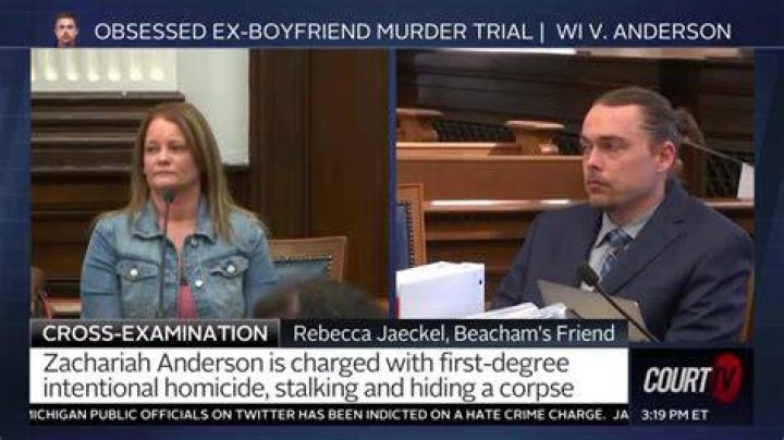 Friend Sadie Beacham Was Scared Anderson Was Tracking Her Court TV Video