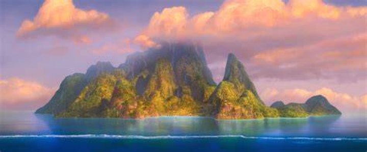 Hawaii Maui, mountains, Moana, Disney film escape