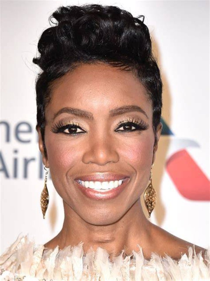 Heather Headley (singer and Broadway actress) and husband on the red