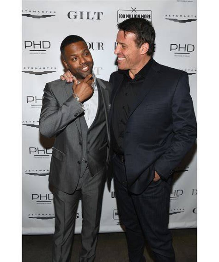 Jairek Robbins And Tony Robbins