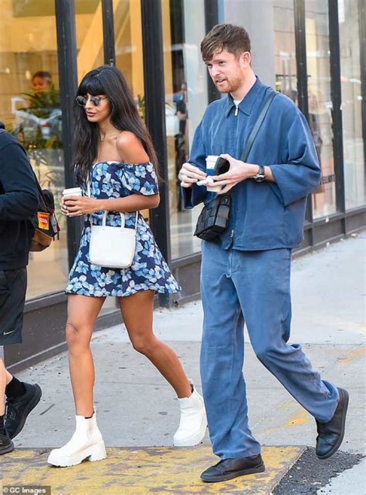 Jameela Jamil puts on a lovedup display with beau James Blake on a