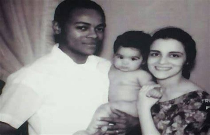 Jasmine Guy with Parents and Baby
