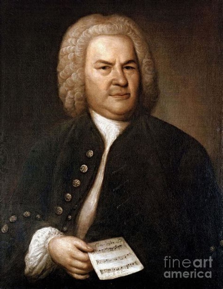 Johann Sebastian Bach N(16851750) German Organist And Composer Bach
