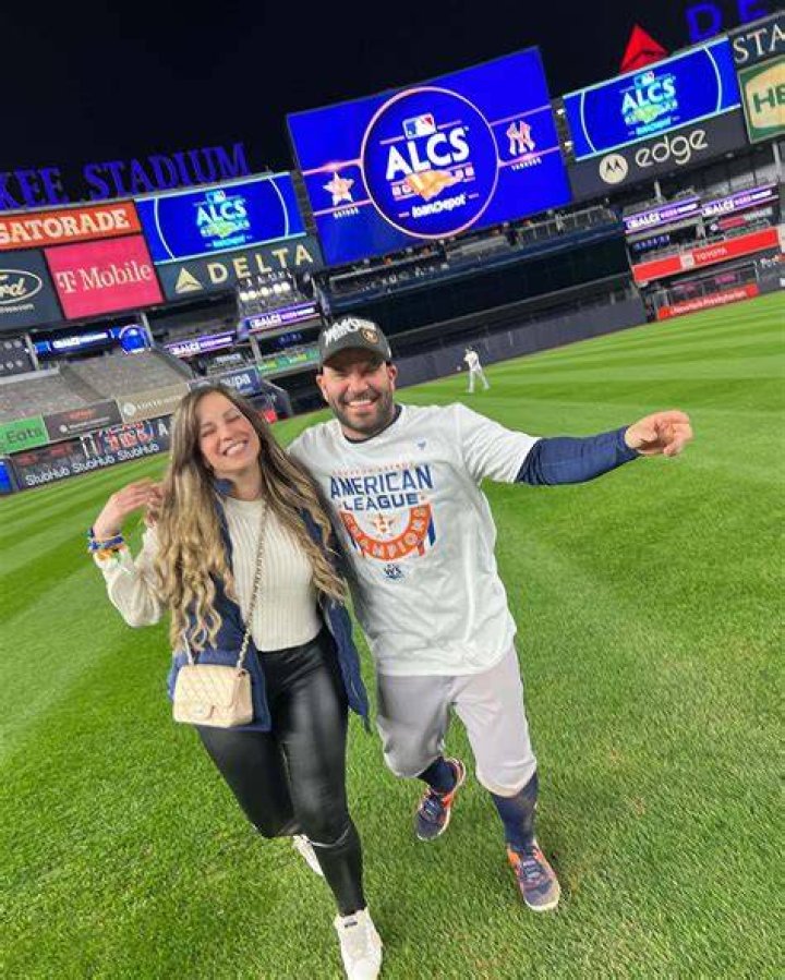 Jose Altuve & His Wife Are Raising a Young Daughter
