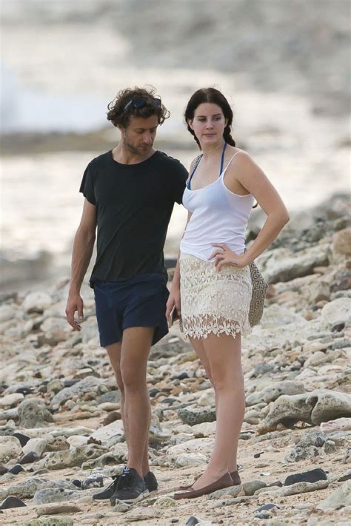Lana Del Rey and Boyfriend Francesco Carrozzini at a Beach in St Barts