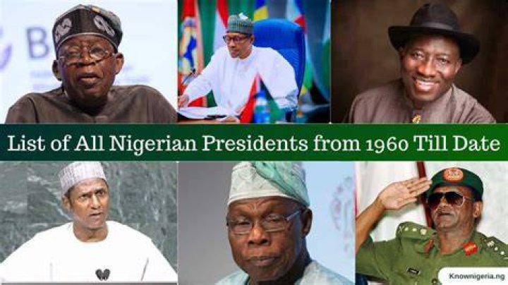 List of All Nigerian Presidents Till Date 2023 Owogram
