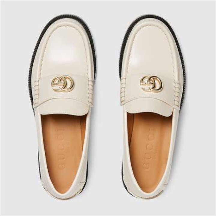 Loafer Shoes White of Brighton Keller Butler on the Instagram account