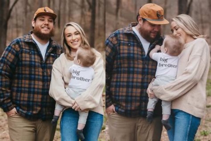 Luke Combs Family Photo
