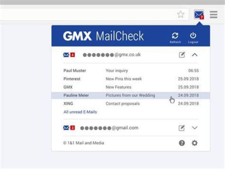 MailCheck f&uuml;r USA, UK, CA, FR und ES Holen Sie sich diese