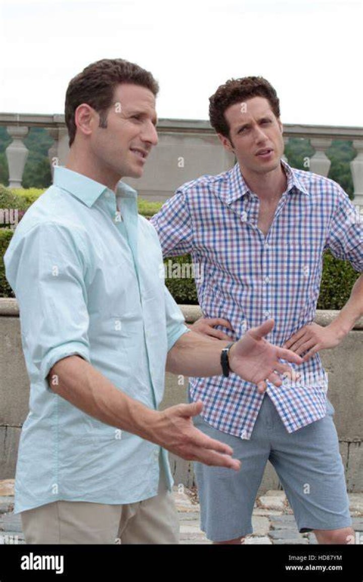 Mark Feuerstein, Paulo Costanzo and Jill Flint at the USA Network and