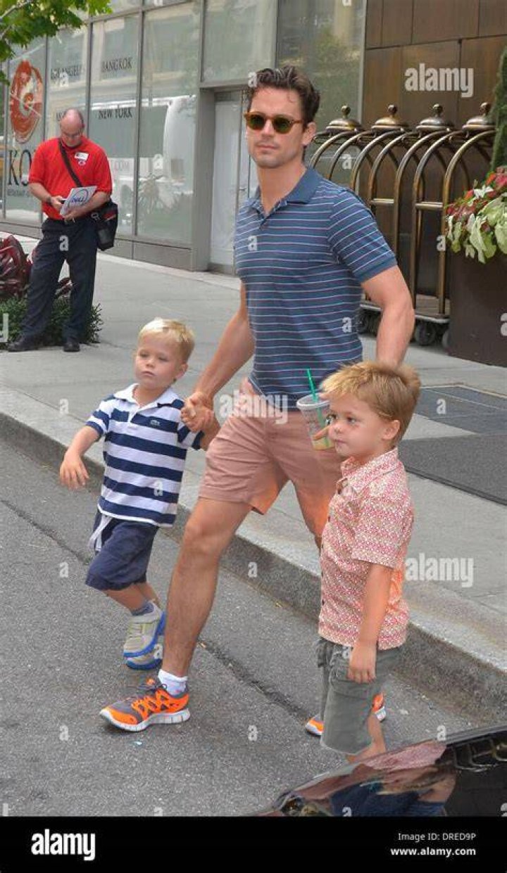 Matt Bomer and his sons out and about in Soho New York City, USA 27.