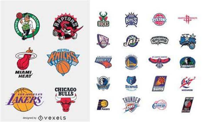 NBA Team Vector Logos &bull; Market Your PSD Mockups for logos