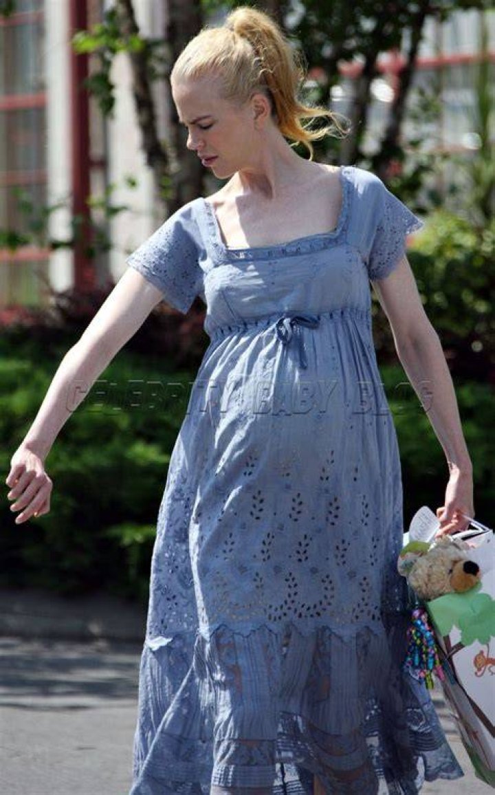 Nicole Kidman pregnant with Sunday Urban Nicole kidman, Maternity