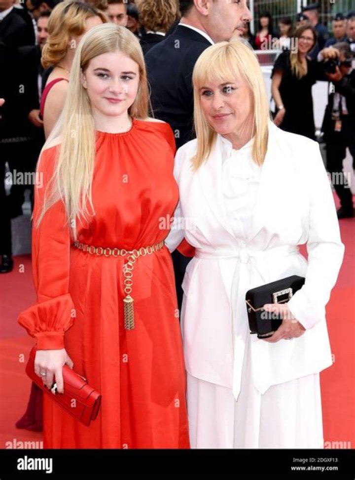 Patricia Arquette and daughter Harlow Olivia Calliope Jane attending