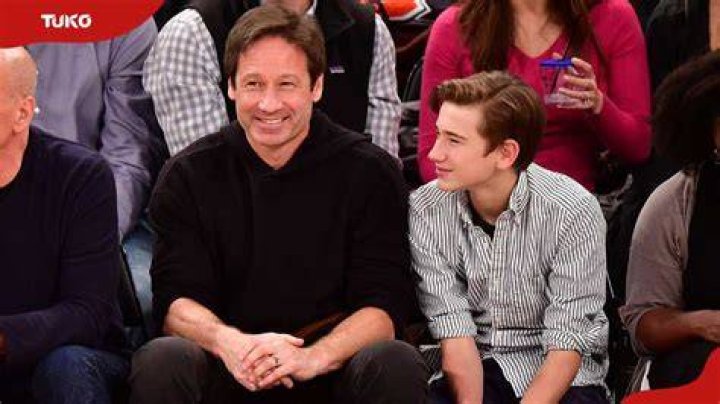 Photos David Duchovny and son take a cab in New York April, 2019