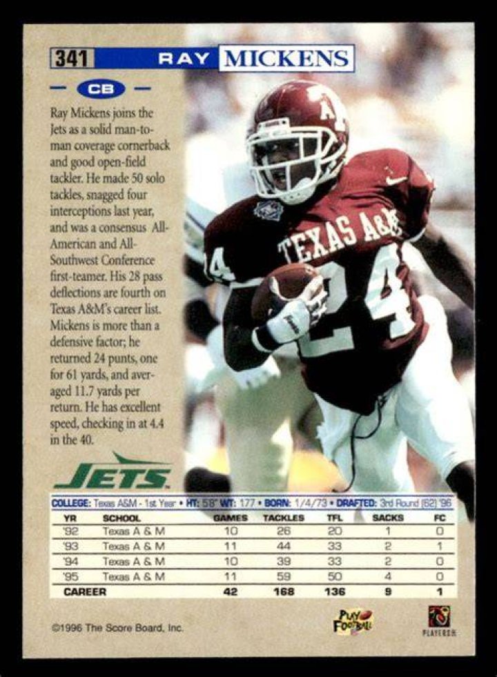 Ray Mickens age is 47