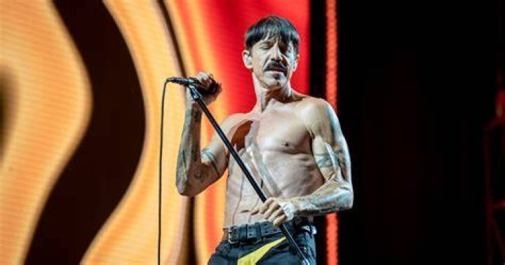 Red Hot Chili Peppers singer Anthony Kiedis steps out for a stroll with