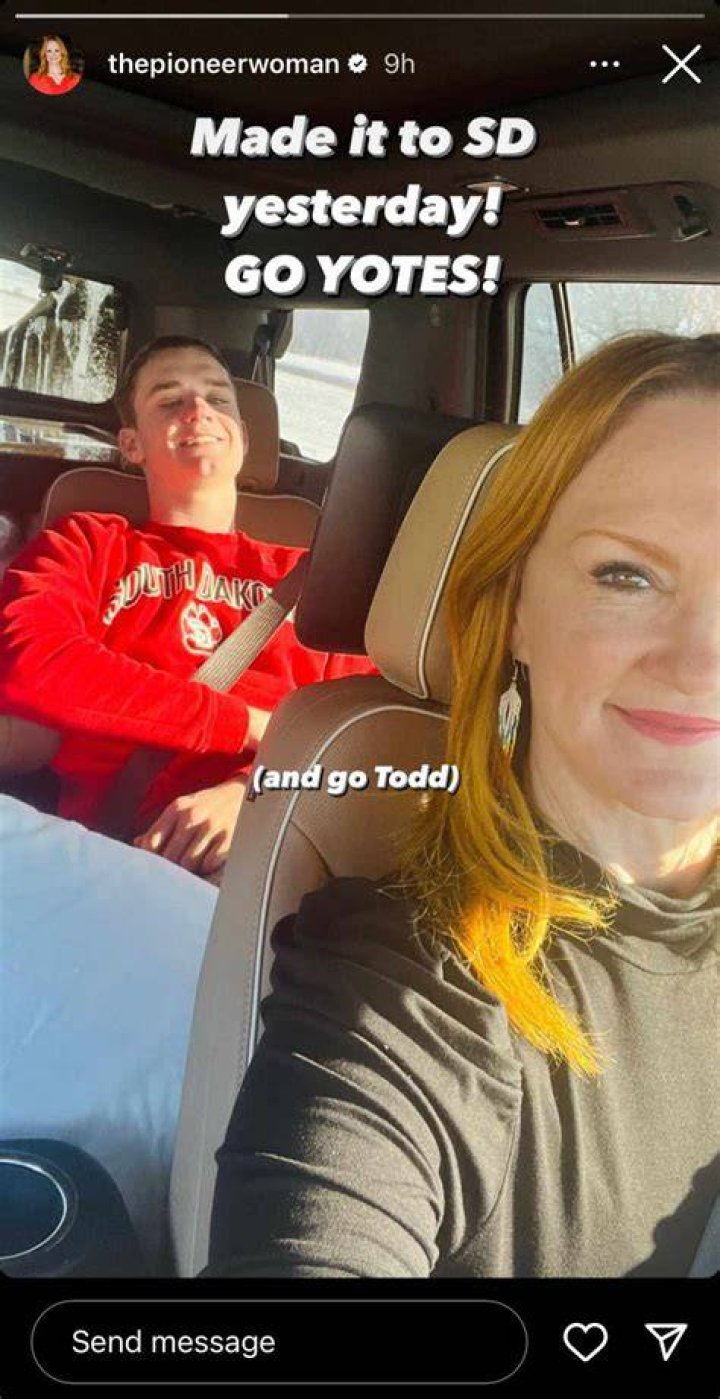Ree Drummond Drove 16 Hours to See Her Youngest Son Play Football