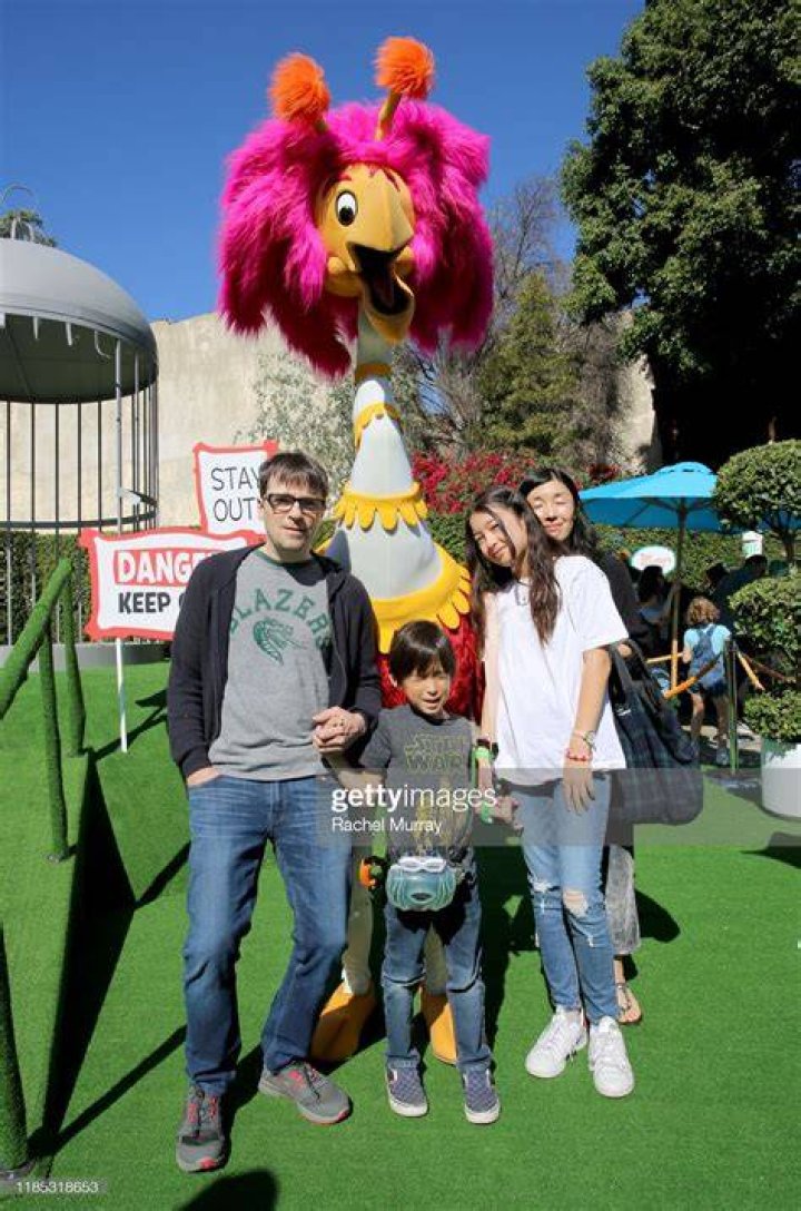Rivers Cuomo and family attend Netflix 'Green Eggs & Ham' Los Angeles