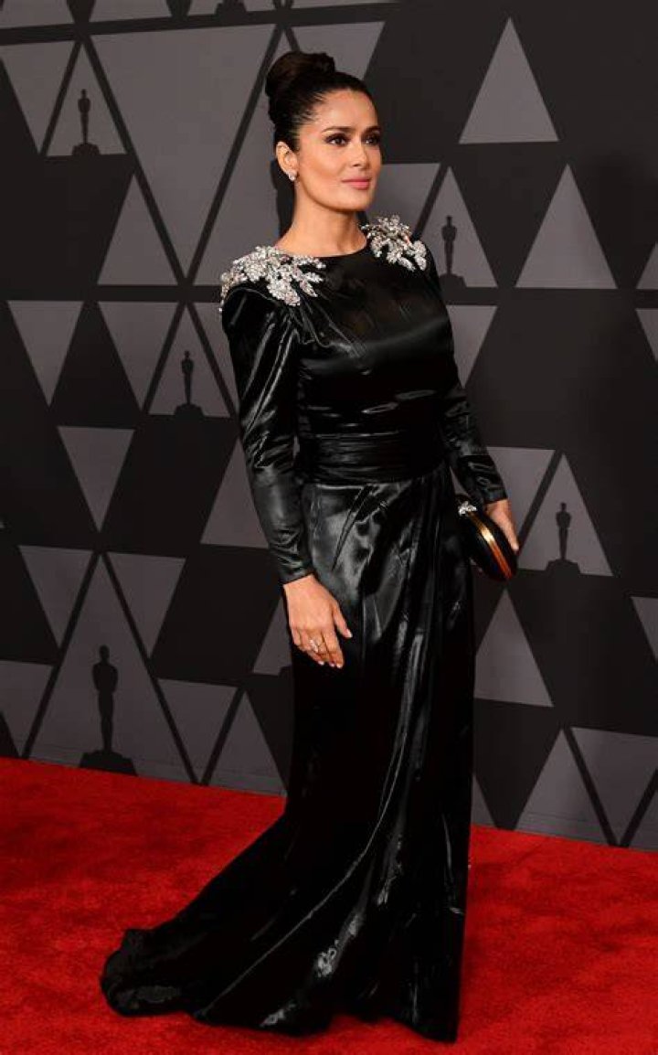 Salma Hayek Governors Awards 2017 in Hollywood &bull; CelebMafia