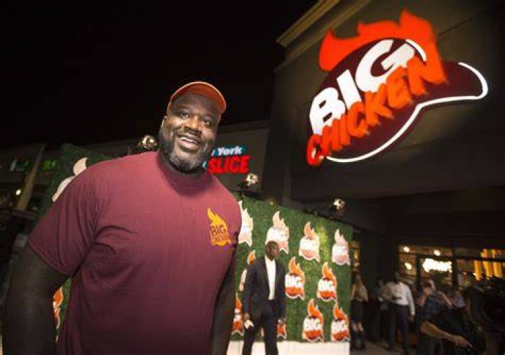 Shaquille O’Neal Big Chicken Shaq opening Eater Vegas