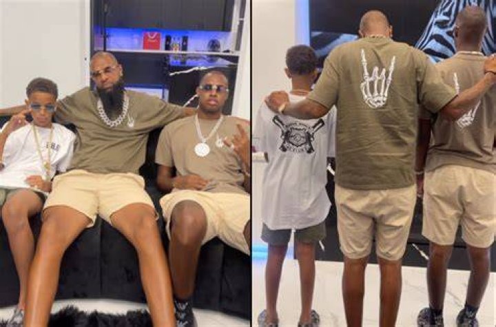 Slim Thug Gives His Sons A Makeover Because They Were Looking "Too