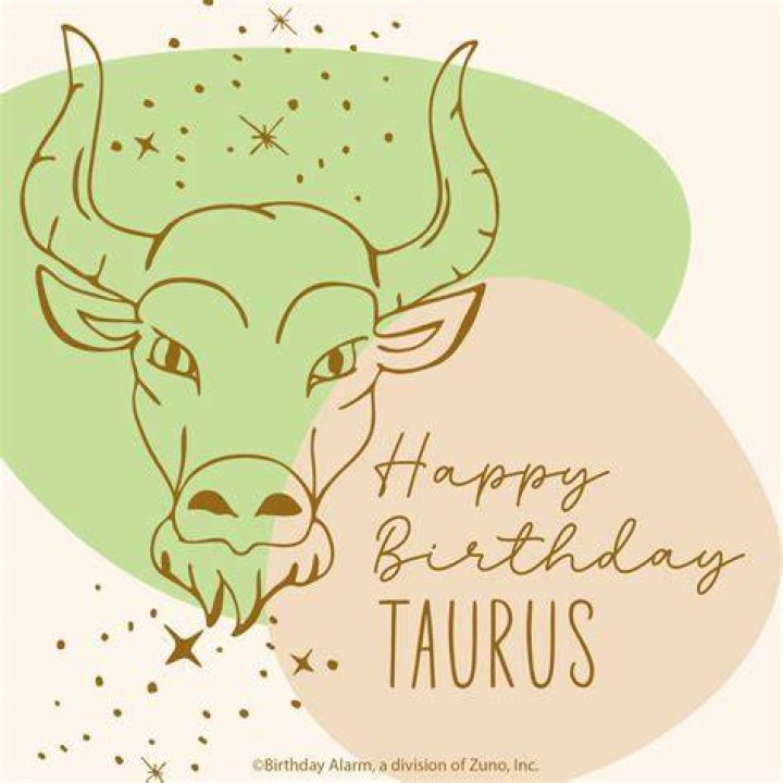 Taurus Birthday Zodiac Greeting Card by IdlewildCo Astrology birthday