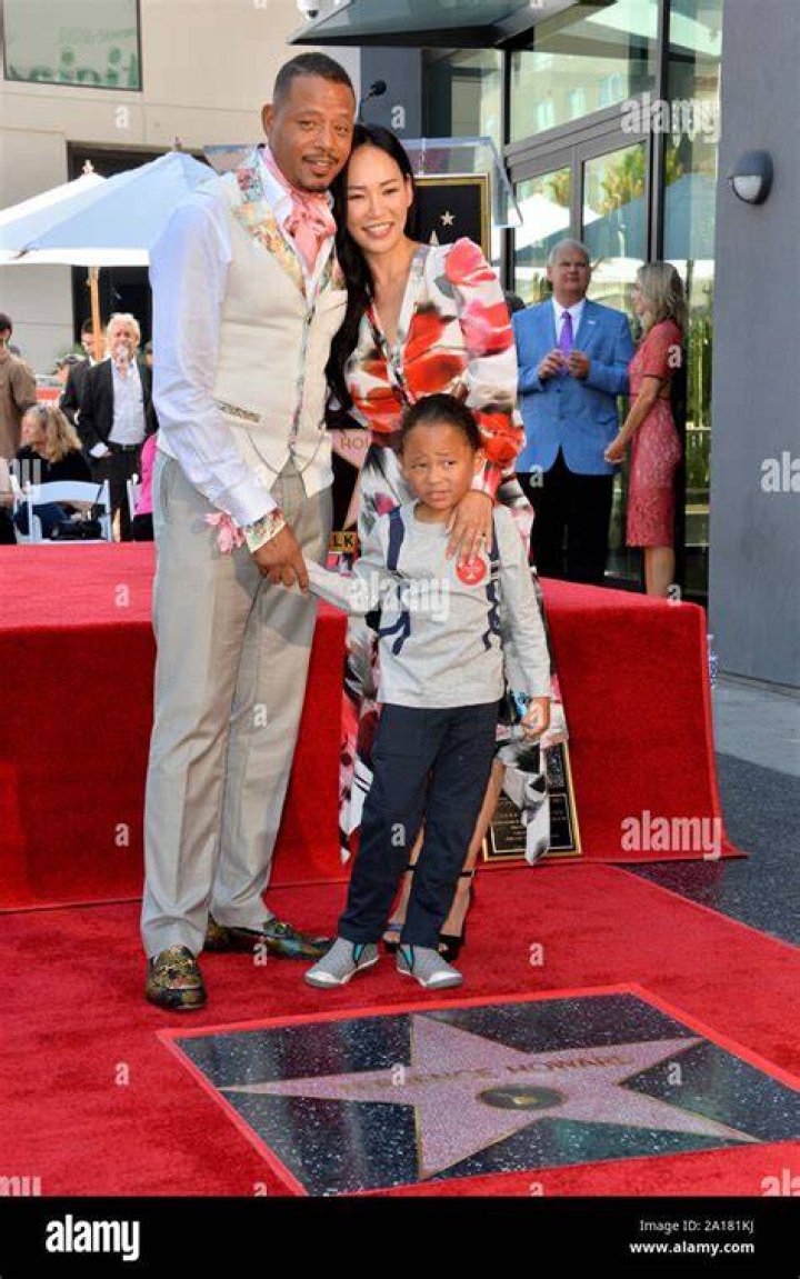 Terrence Howard, and Family Stock Photo Alamy
