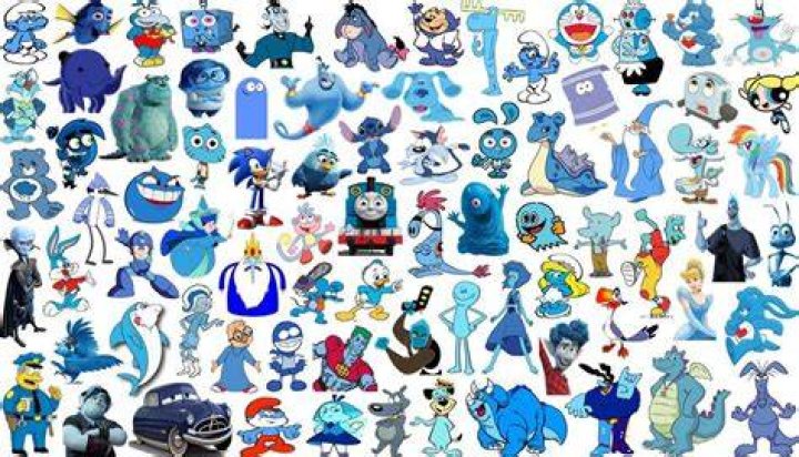 TOP 50 Blue Cartoon Characters and Characters with Blue Hair A Dive
