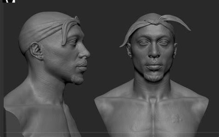 Tupac Shakur modelo presentado en Tussauds Fotograf&iacute;a de stock Alamy