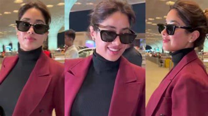 Watch Janhvi Kapoor Jets Off For Vacation With Rumoured Beau Shikhar